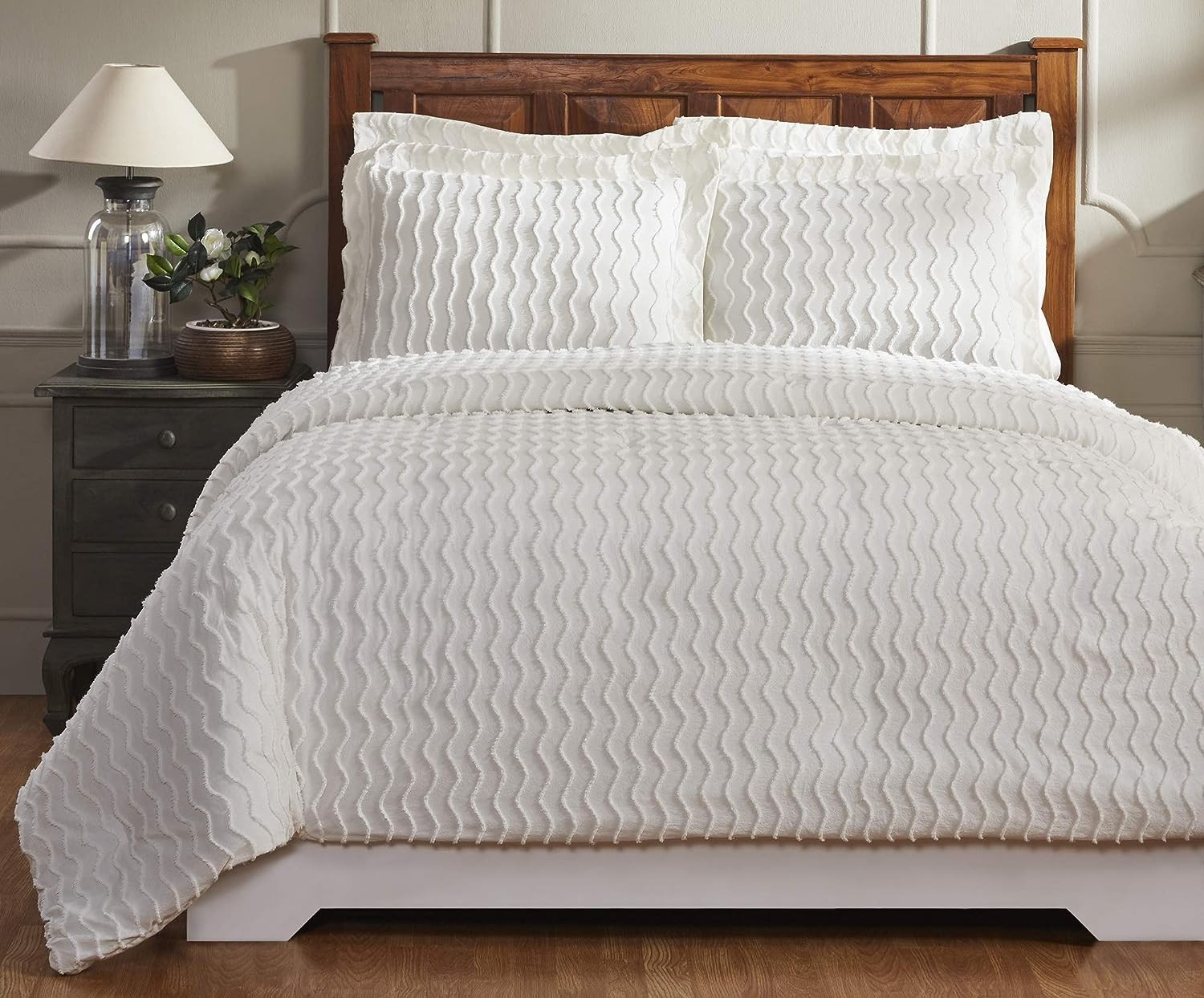 Better Trends 100 Cotton Bed Comforter Collection, Isabella Comforter