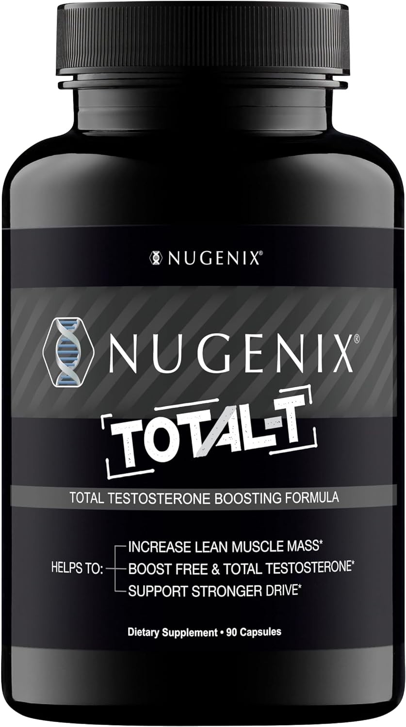 Nugenix Total-T, Free And Total Testosterone Booster Supplement For Men ...