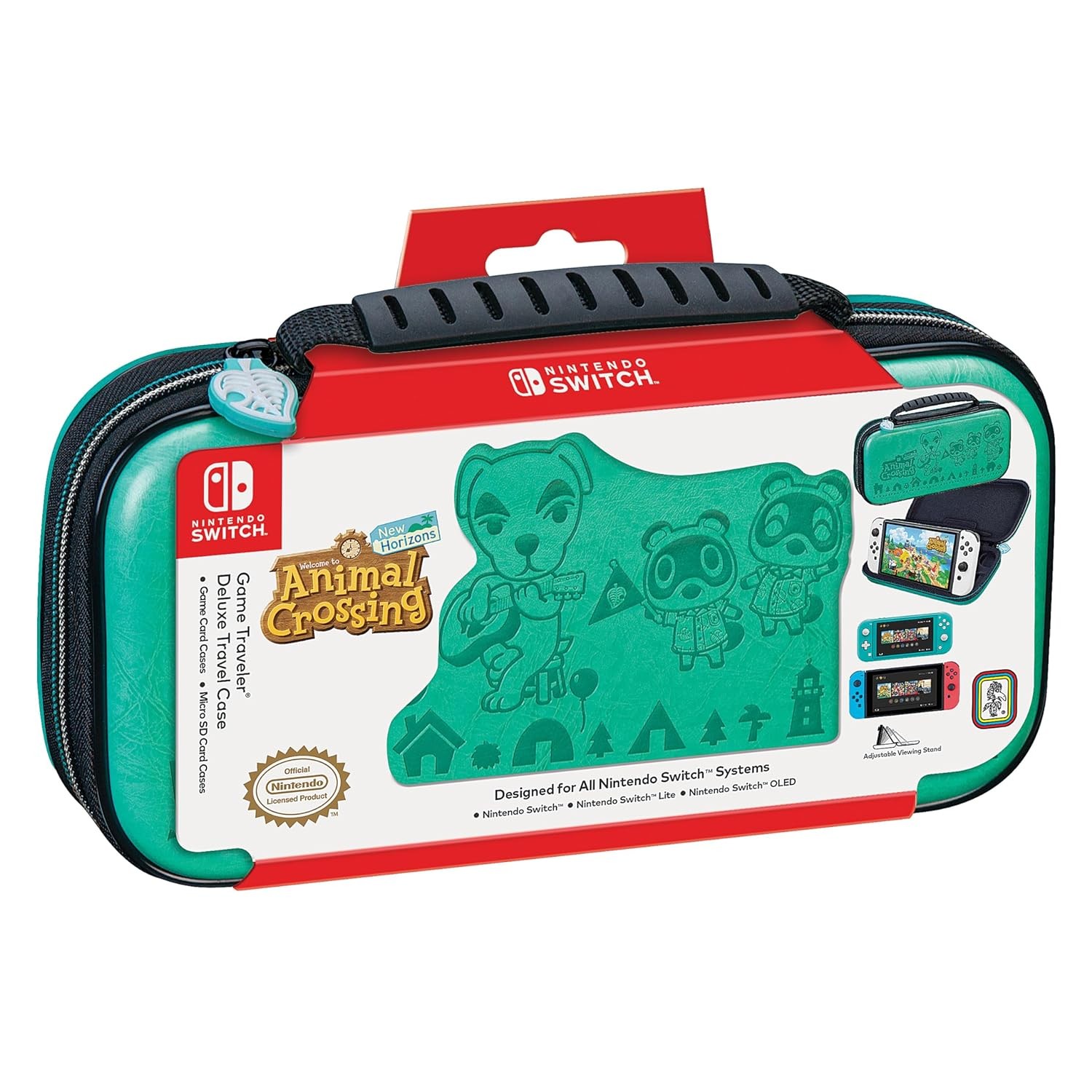 Game Traveler Nintendo Switch Animal Crossing Case - Holds Switch OLED ...