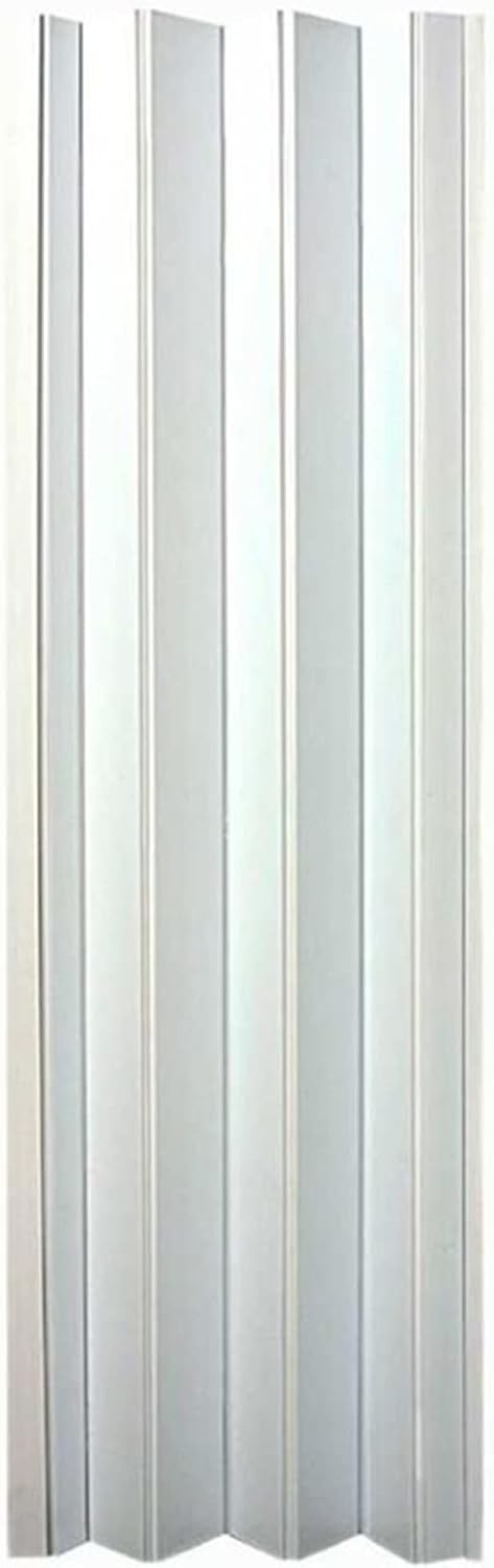 LTL Home VS4880K Accordion Folding Door – 48" X 80", Solid PVC Panel, Oak Finish, Pre-Assembled, Includes Track & Hardware