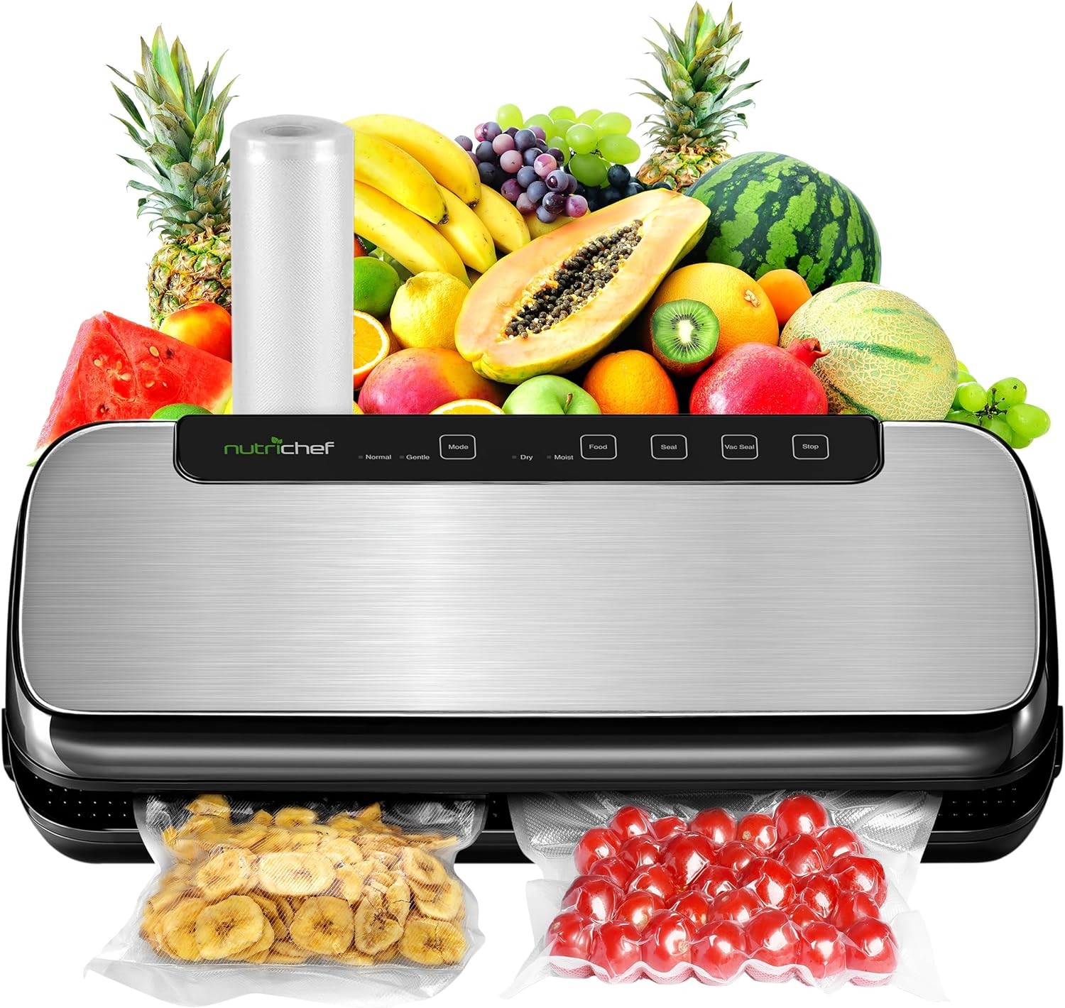 NutriChef PKVS Sealer Automatic Vacuum Air Sealing System