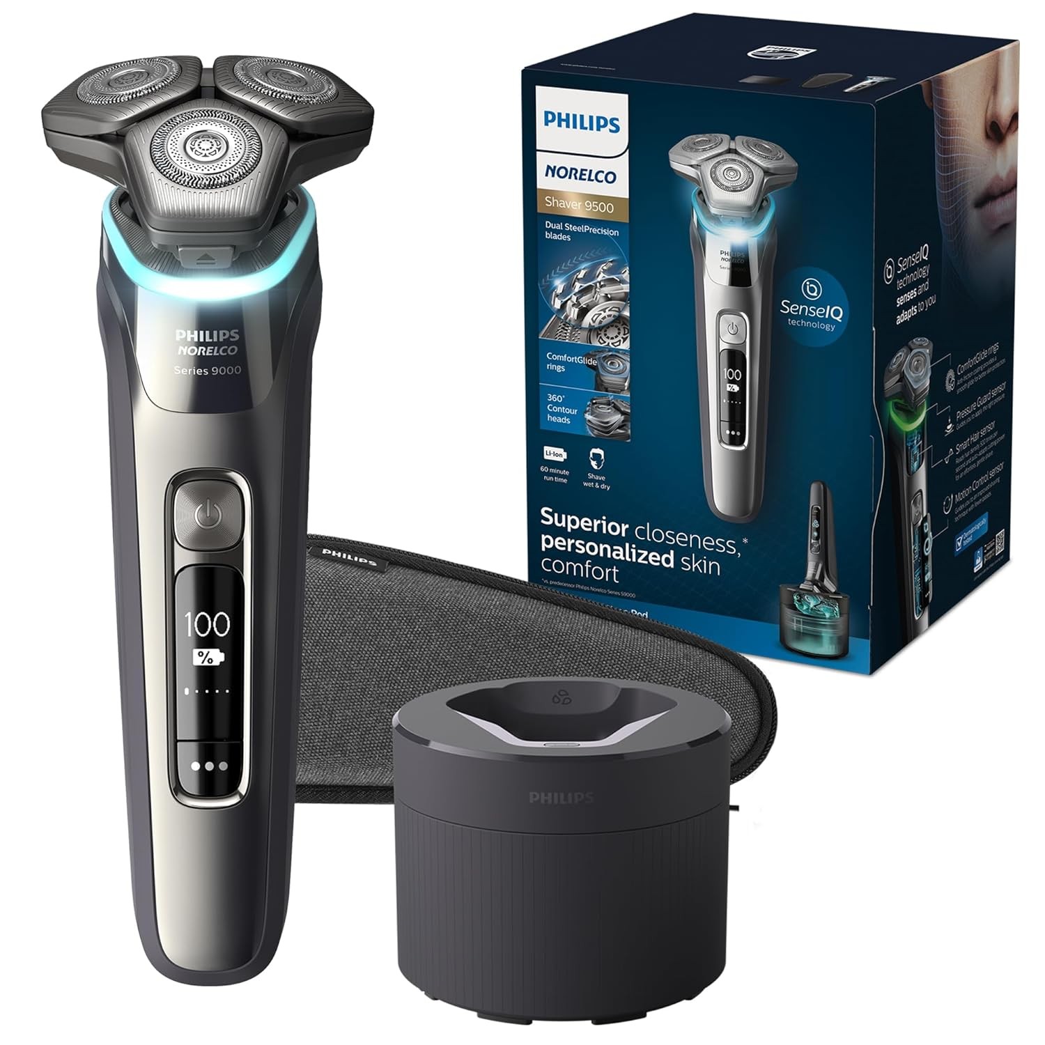 Philips Norelco Oneblade 360 Face & Body Rechargeable Men's Electric Shaver  And Trimmer - Qp2834/70 : Target