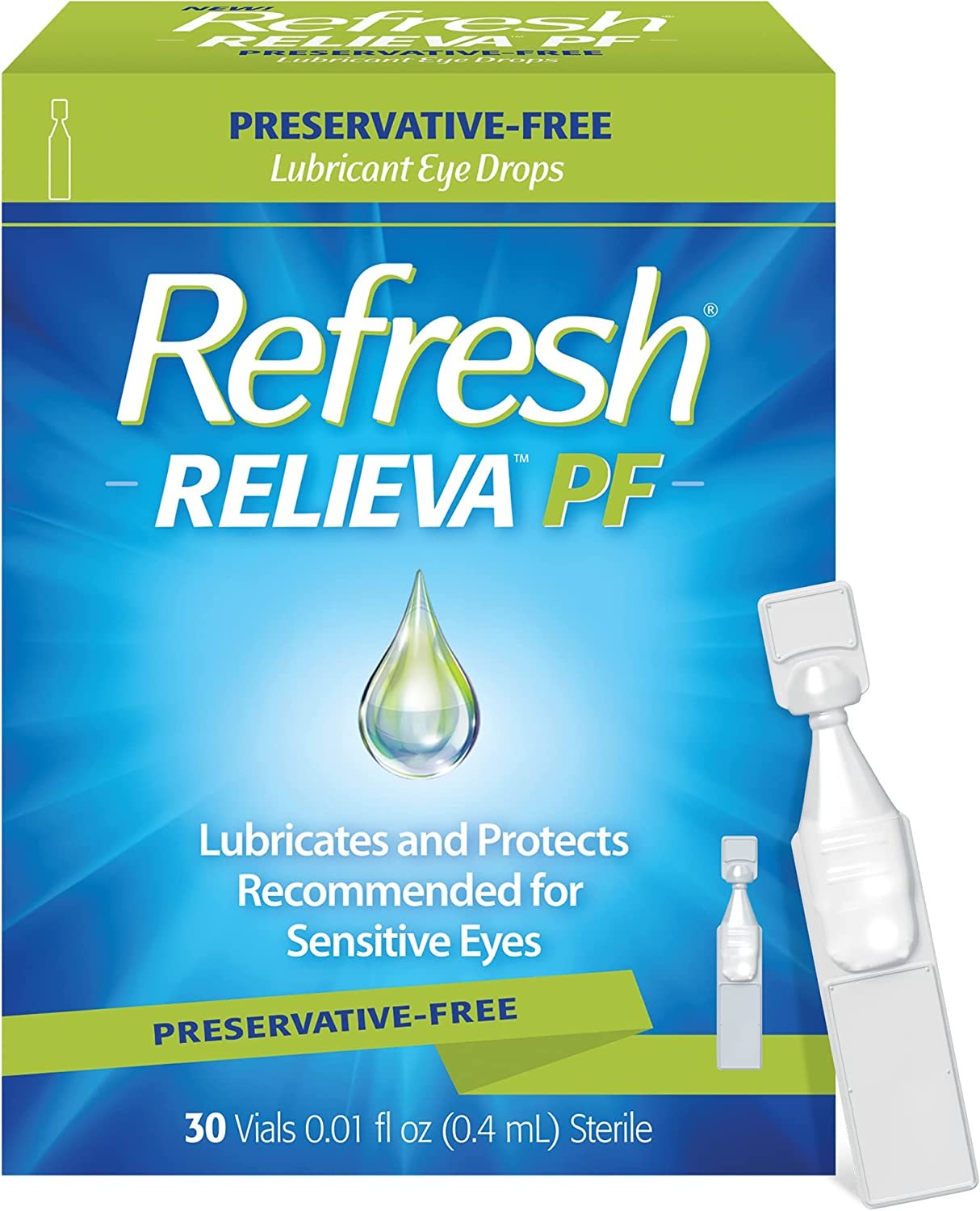 Refresh relieva pf lubricant eye drops preservative free 0 01 fl oz