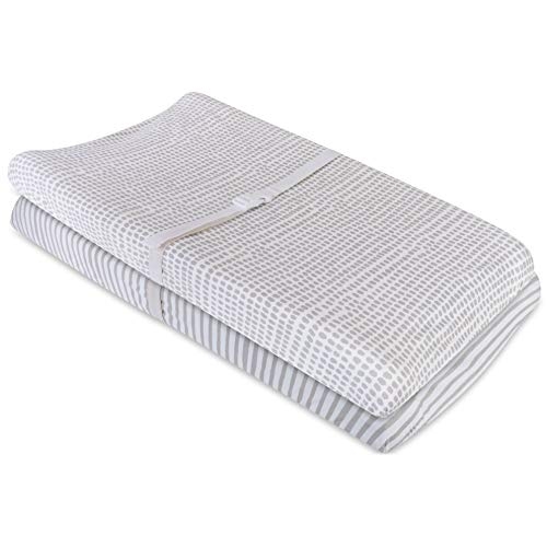 Ely's & Co. Waterproof Changing Pad Covers Cradles Sheets 2 Pack