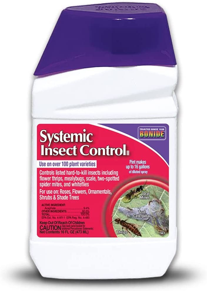 Bonide Systemic Insect Control, 16 oz Concentrate Long Lasting ...