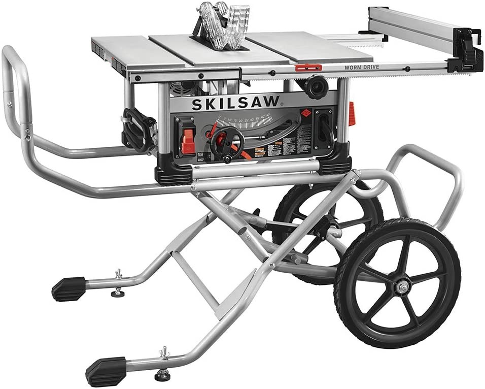 SKIL 10 Inch Heavy Duty Worm Drive Table Saw with Stand - SPT99-11 Best ...