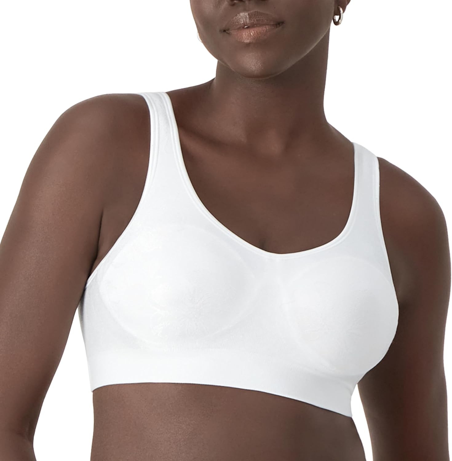 Bali Comfort Revolution Soft Touch Wireless Bra - Full Coverage T-Shirt Bra For Everyday Wear, Size L - View #2