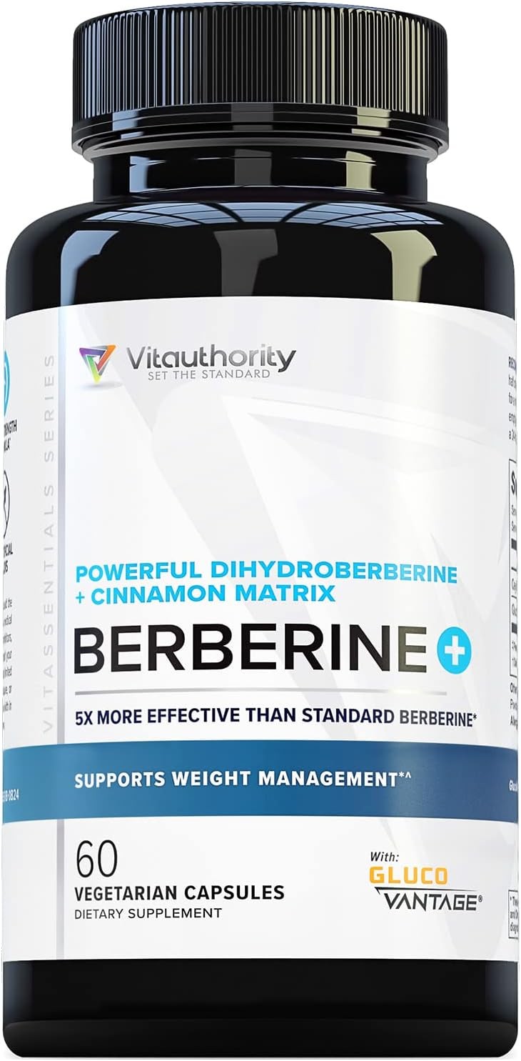 Vitauthority Extra Strength Berberine with Ceylon Cinnamon High
