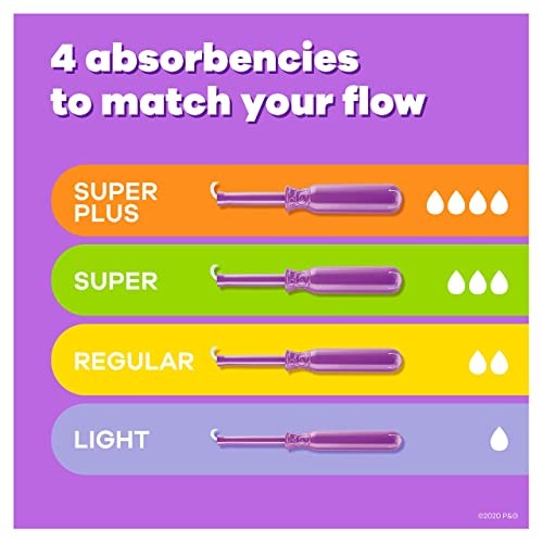 Tampax Radiant Tampons Multipack With Leakguard Braid, Regular/Super