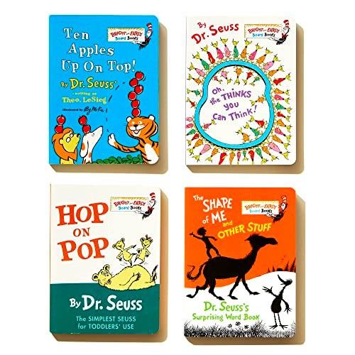 The Little Blue Box of Bright and Early Board Books by Dr. Seuss Hop