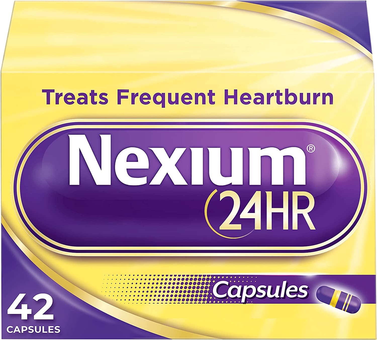Nexium 24HR Acid Reducer Heartburn Relief Capsules for AllDay and All
