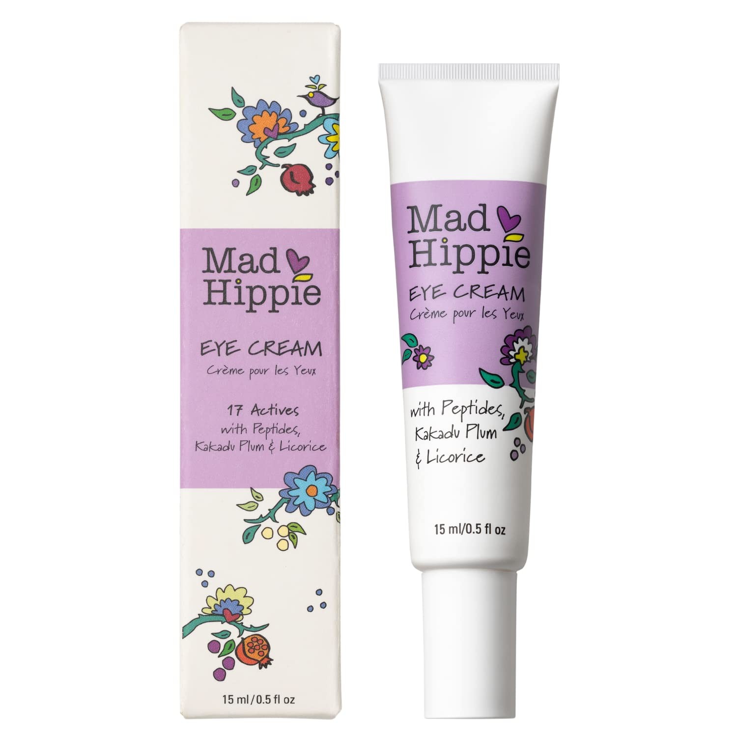Mad Hippie Eye Cream AntiAging Under Eye Cream for Dark Circles and