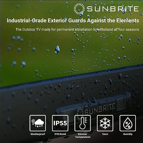 SunBrite Veranda 3 Series 55inch Full Shade Smart Outdoor TV (2022