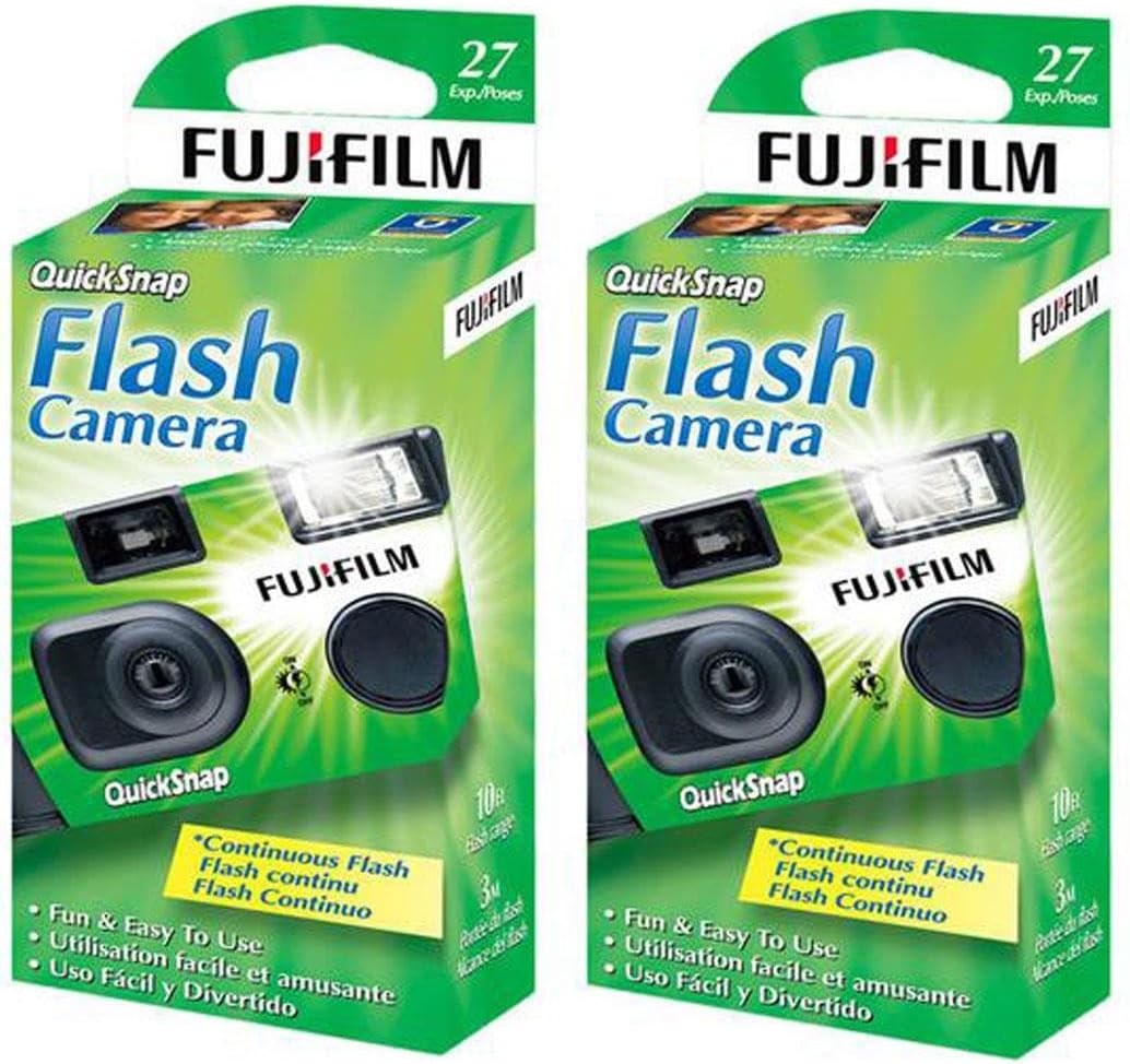 Fujifilm QuickSnap Flash 400 Camera 2 Pack Best Deals
