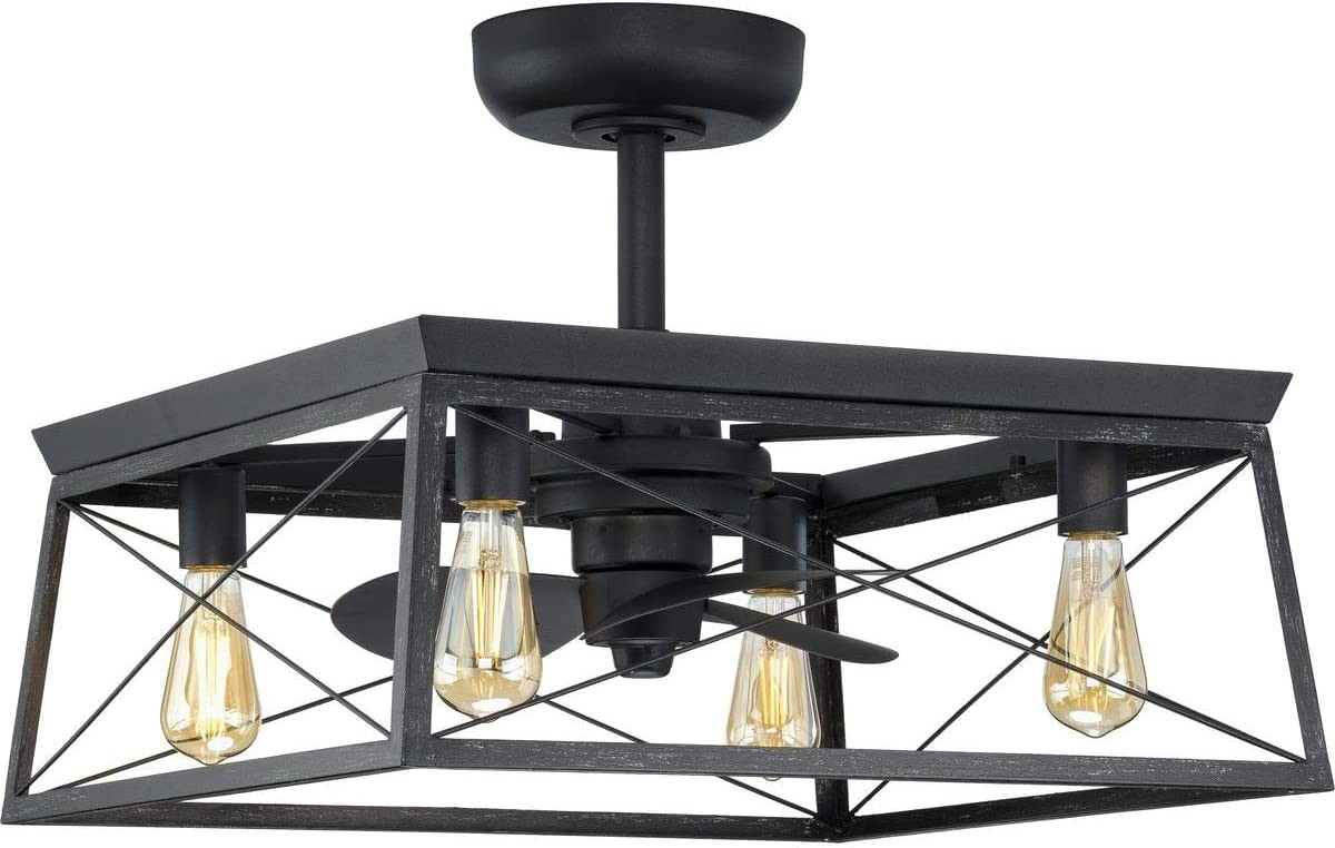 Briarwood Collection 22Inch 3Blade AC Motor Farmhouse Ceiling Fan