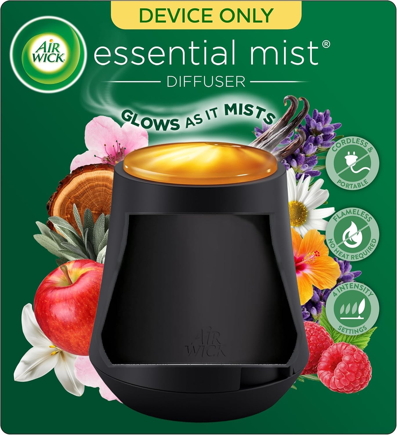 Air Wick Essential Mist Diffuser, 1ct, Essential Oils Diffuser, Air ...