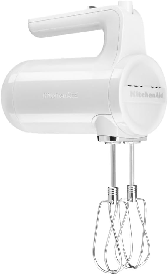 KitchenAid Cordless 7 Speed Hand Mixer KHMB732, White Best Deals and Price History at
