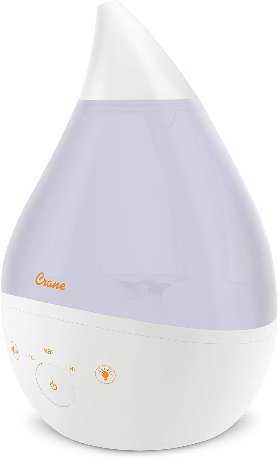 Canes Humidifier Crane Ultrasonic Humidifiers for Bedroom and Office, 1 Gallon 4-in-1 ...