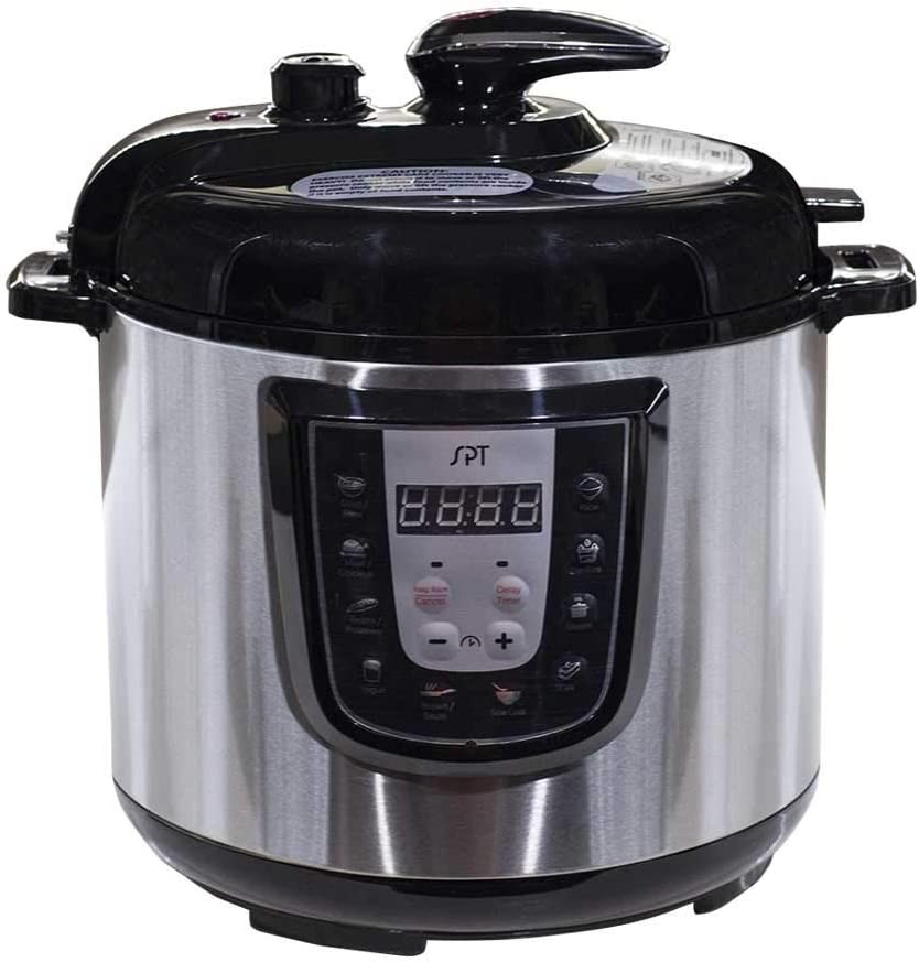 SPT EPC14D 6Quart Digital Stainless Steel Electric Pressure Cooker