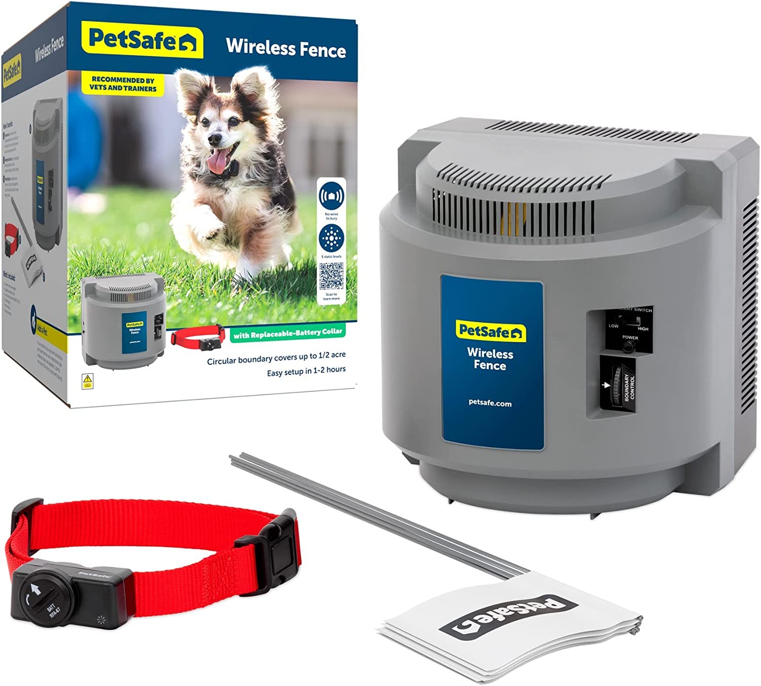 PetSafe America's Safest Pet Fence The Original Wireless Containment