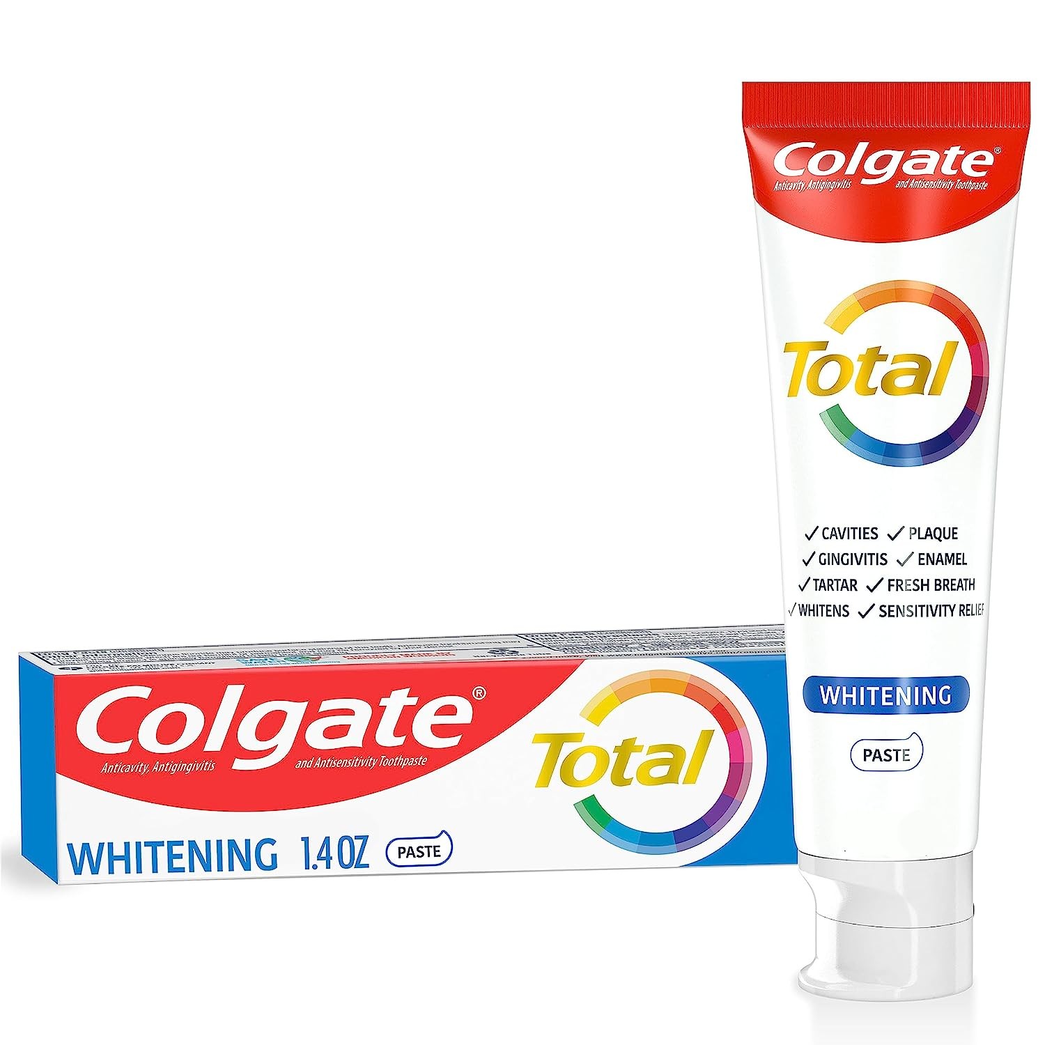 Mejores ofertas e historial de precios de Colgate Total Whitening