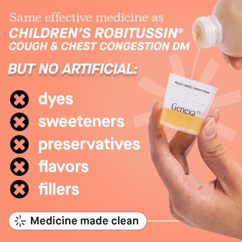 Genexa Kids' Liquid Cough & Chest Congestion Medicine MultiSymptom