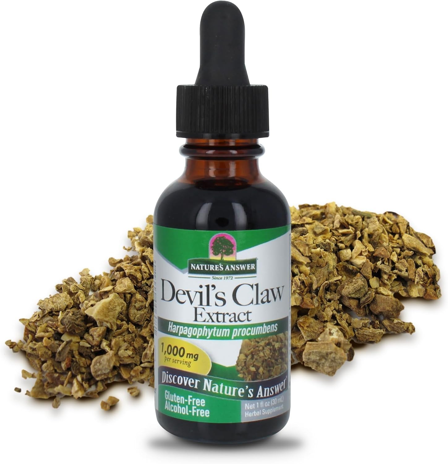 Devil Claw Function Nature's Answer Devil's Claw Root Alcohol Free Extract 1 Fluid Ounce ...