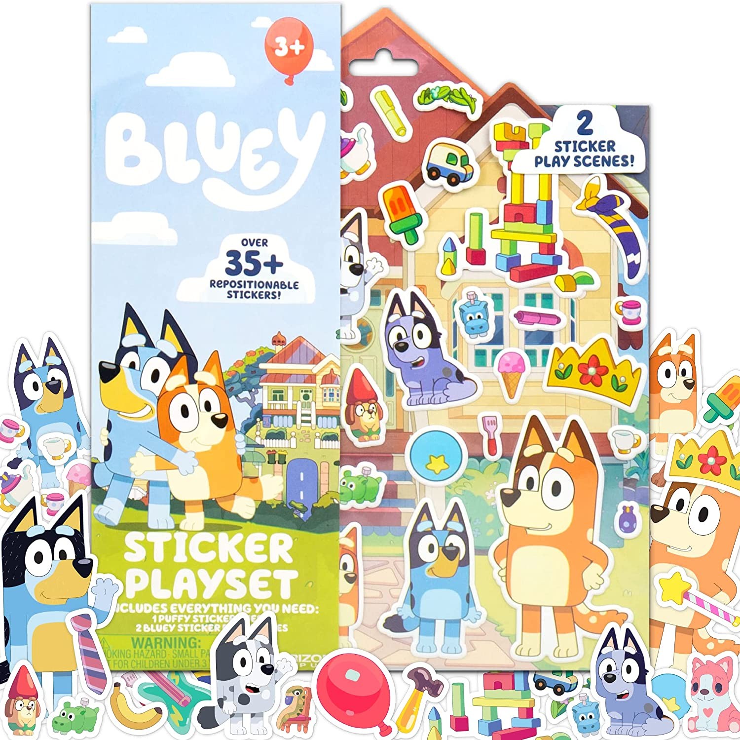 Bluey- Bluey: Stickety Stick: A Sticker & Activity Book