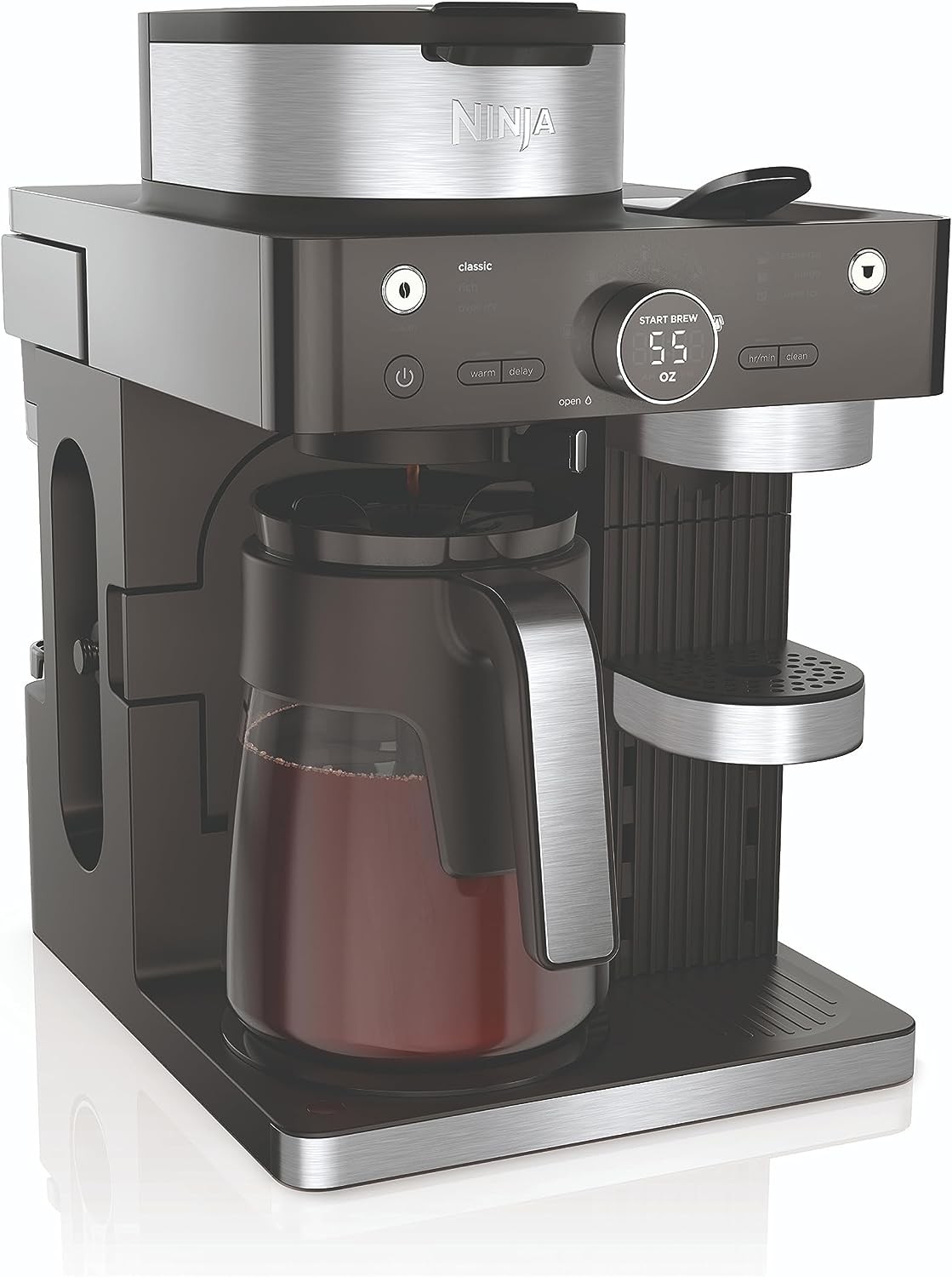 Ninja CFN601 Espresso & Coffee Barista System, Single-Serve Coffee ...