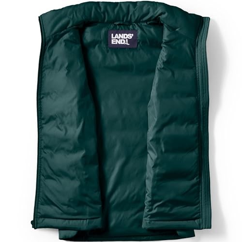 Lands' End Women's Puffer Vest Lightweight Padded Outerwear Best Deals