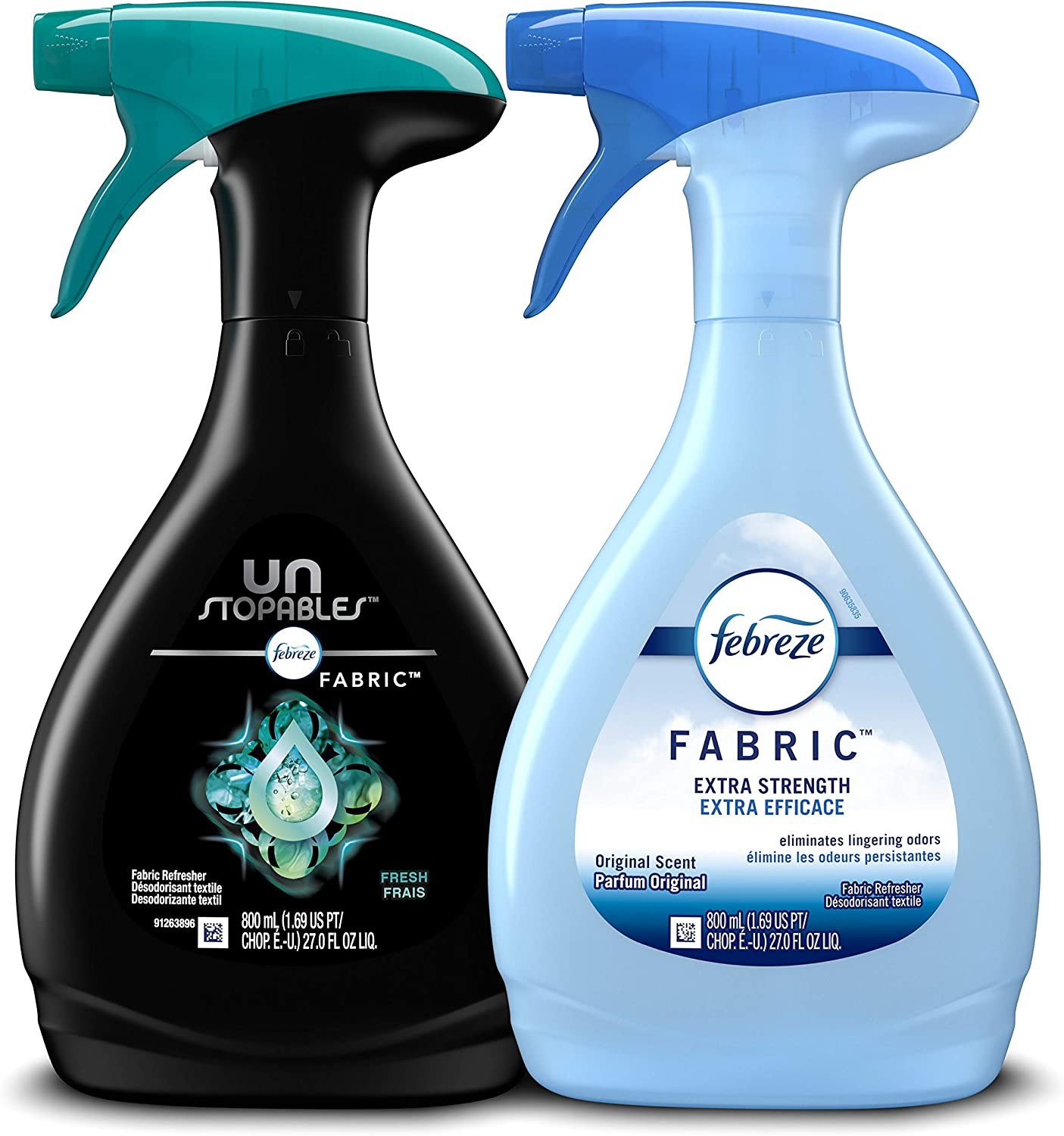 Febreze Fabric Refresher, Odor Eliminator Extra Strength + Unstopables