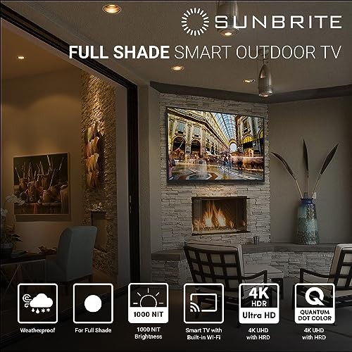 SunBrite Veranda 3 Series 55inch Full Shade Smart Outdoor TV (2022
