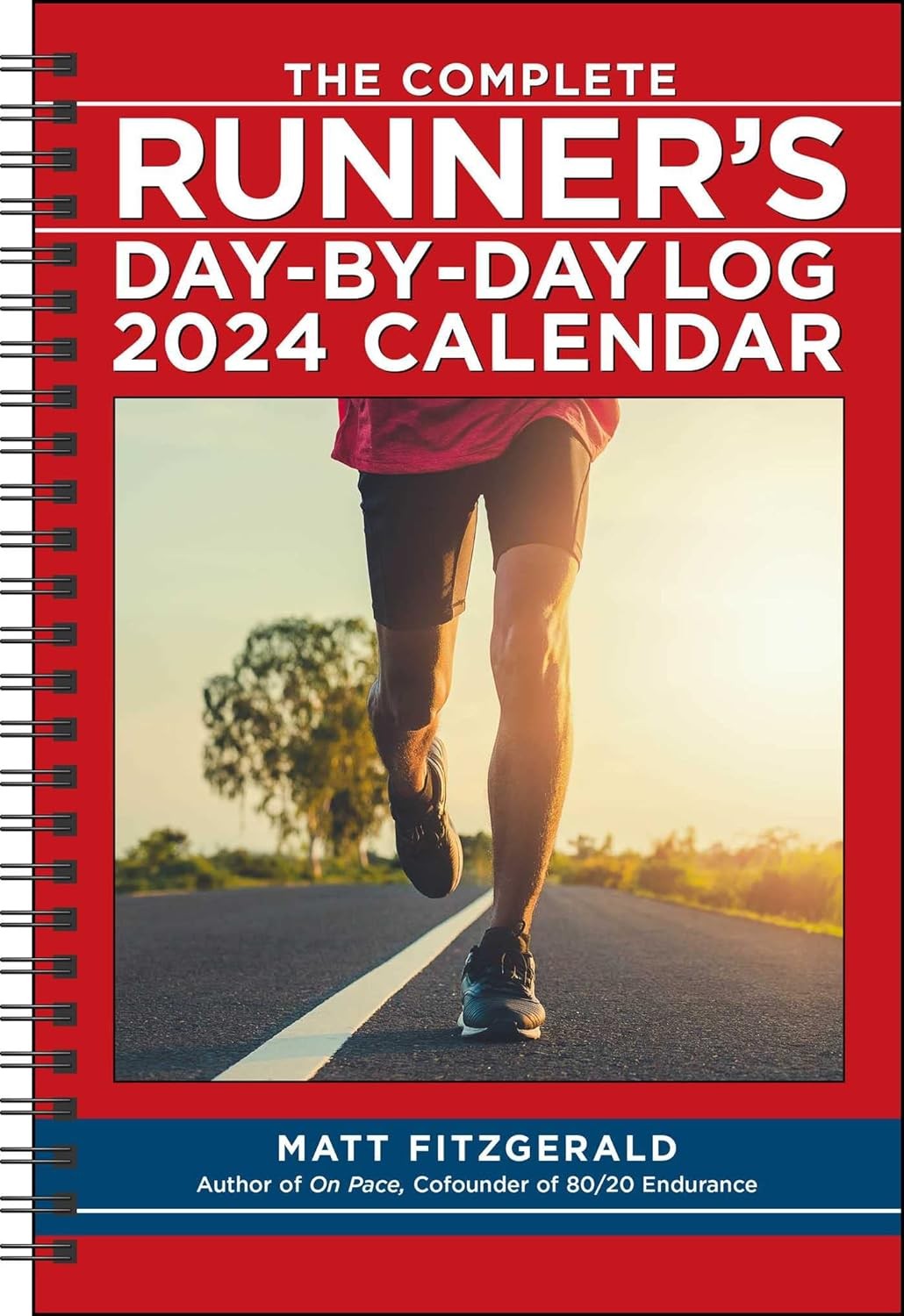 The Complete Runner's DaybyDay Log 2024 12Month Planner Calendar