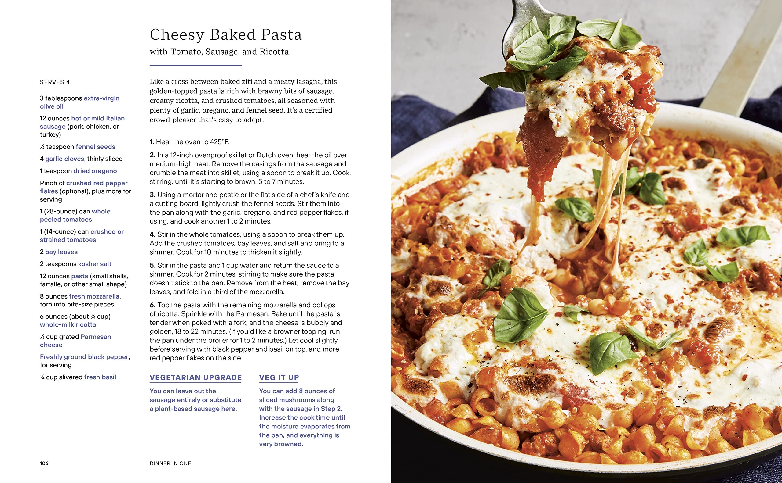 Dinner in One: Exceptional & Easy One-Pan Meals: A Cookbook Best Deals