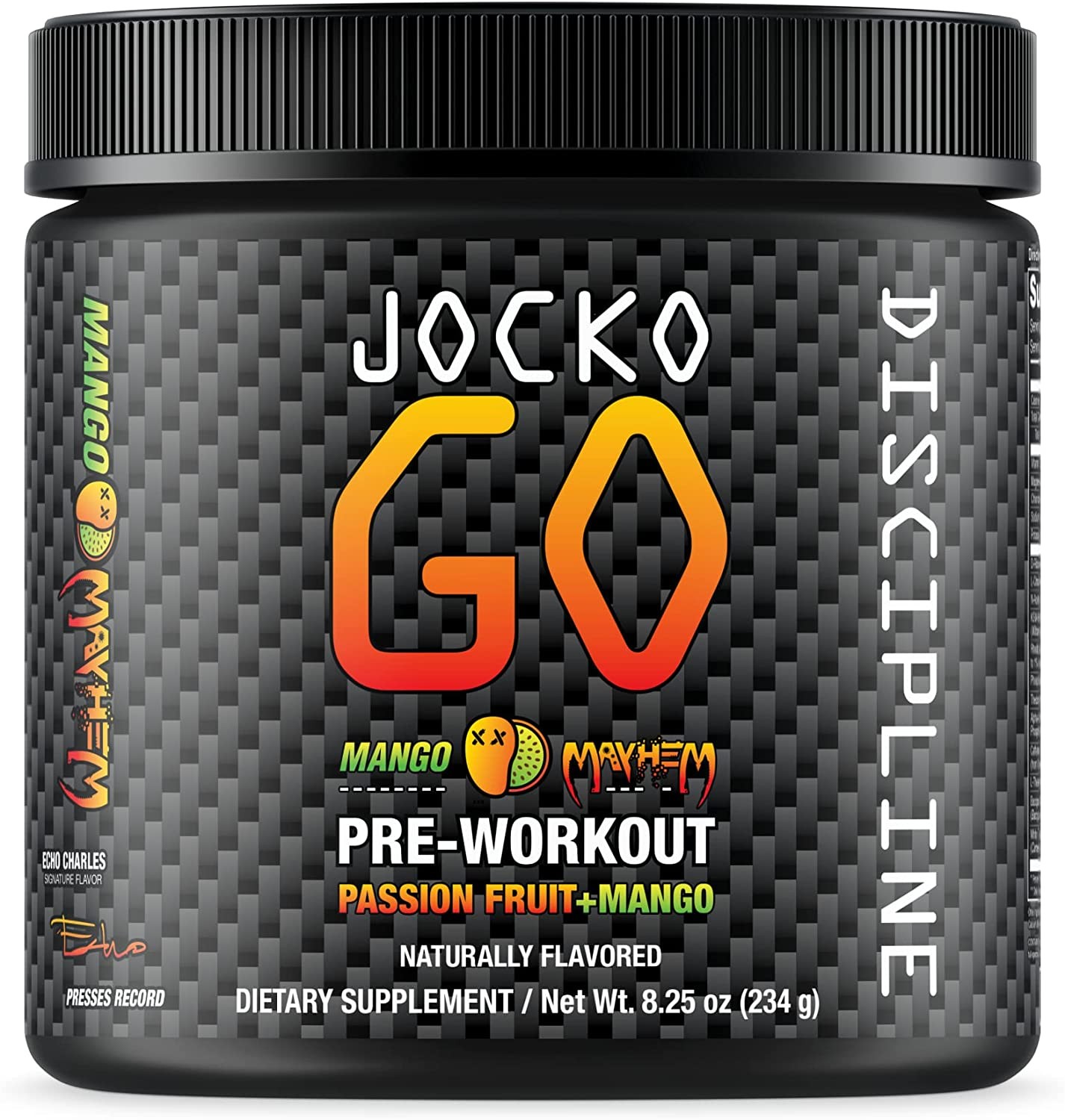 Origin Jocko Fuel Pre Workout Powder with LCitrulline, Nootropic
