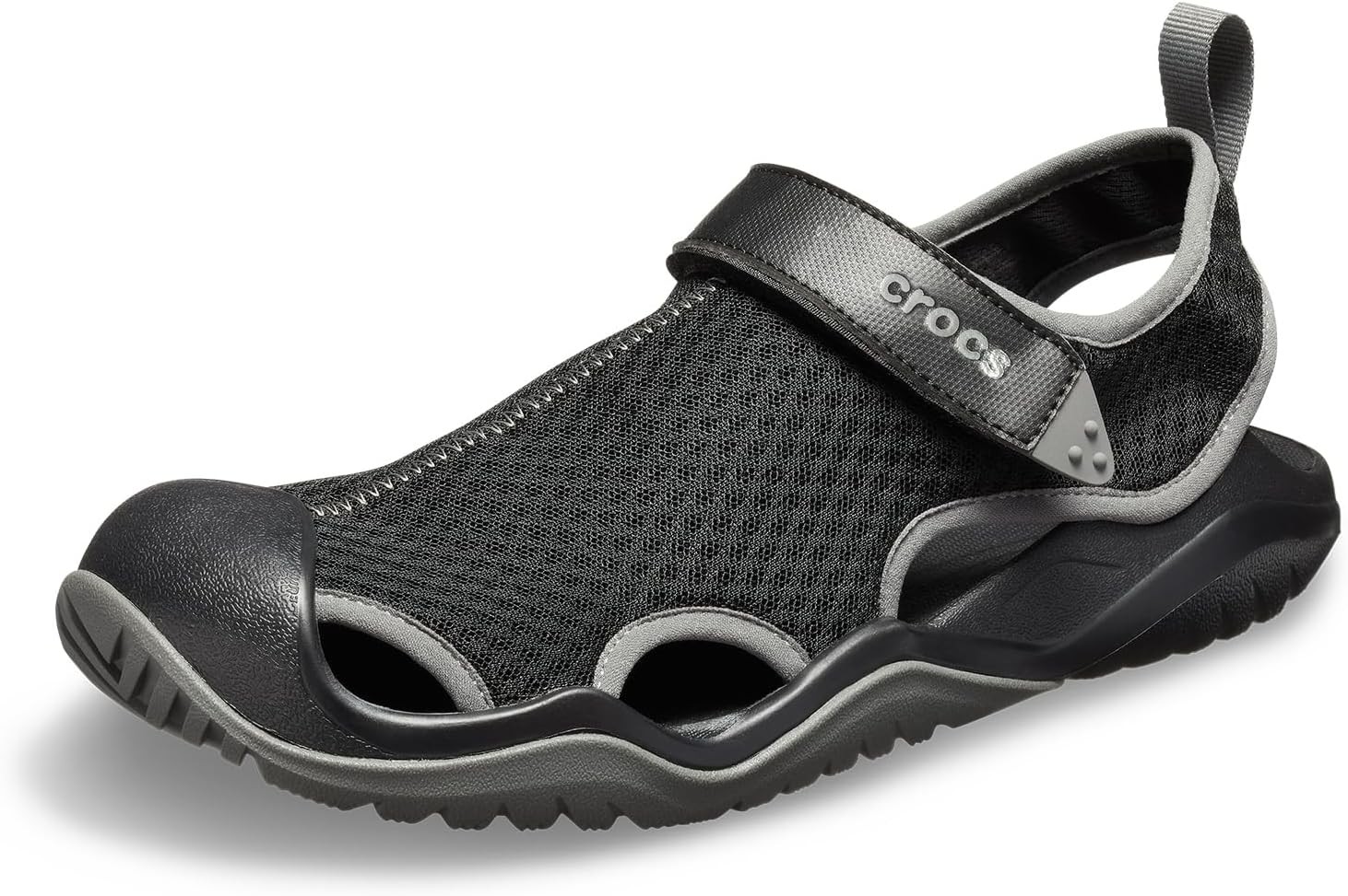 Crocs Men's Swiftwater Mesh Deck Sandals Deals and Price History at ...