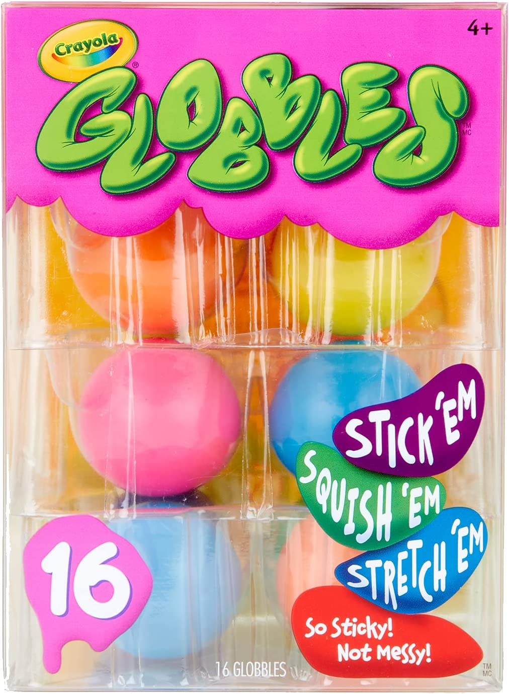 Giggle Zone Color Change Stress Ball – Fidget Sensory Toy - Color May Vary