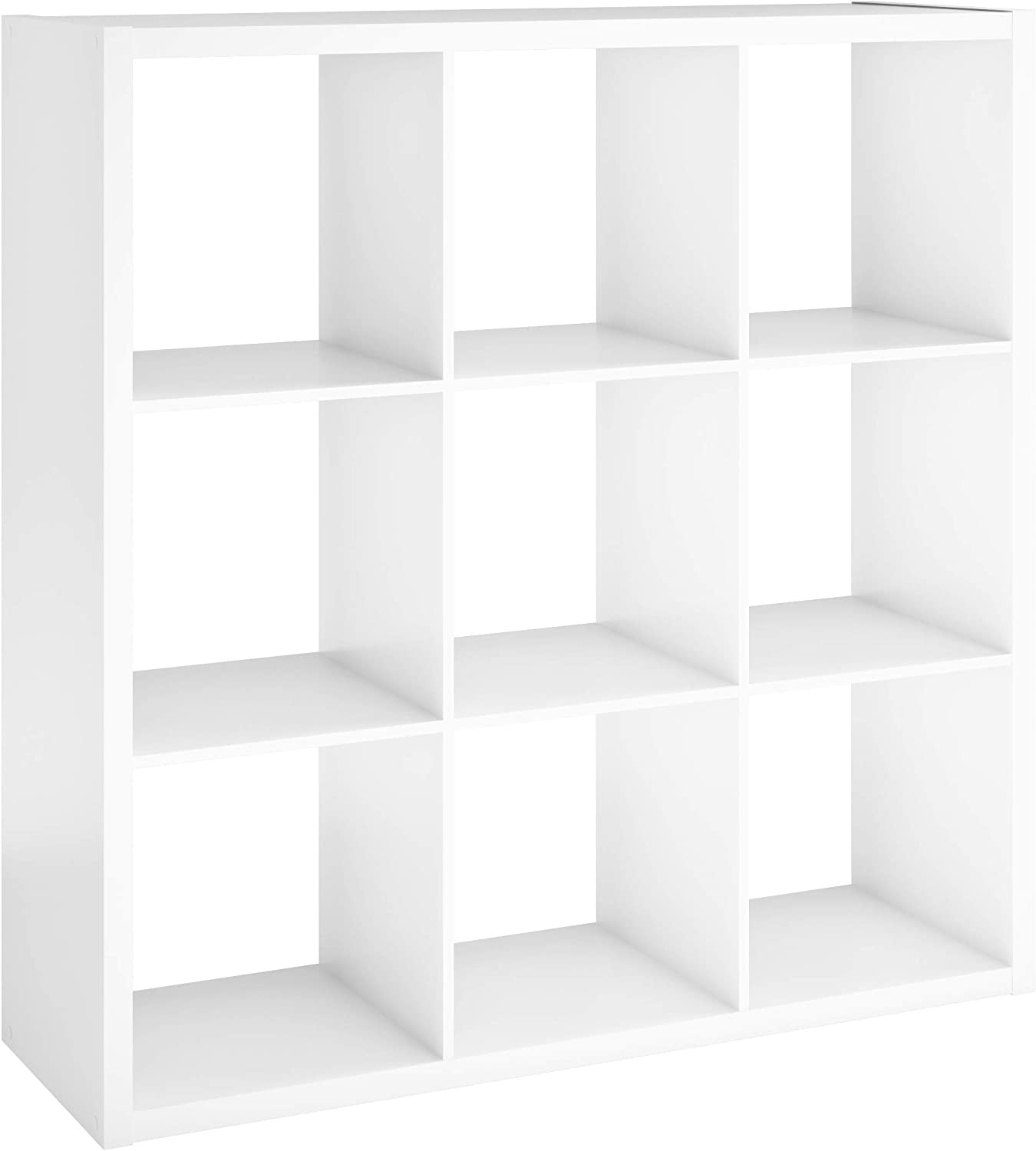 ClosetMaid 4588 Decorative Open Back 9Cube Storage Organizer, White
