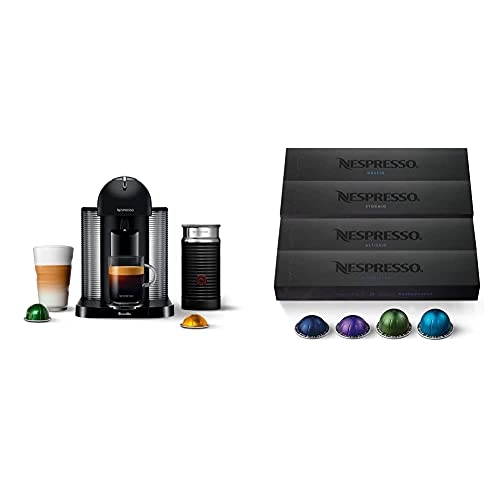 Breville Nespresso Vertuo Coffee and Espresso Machine, Matte Black