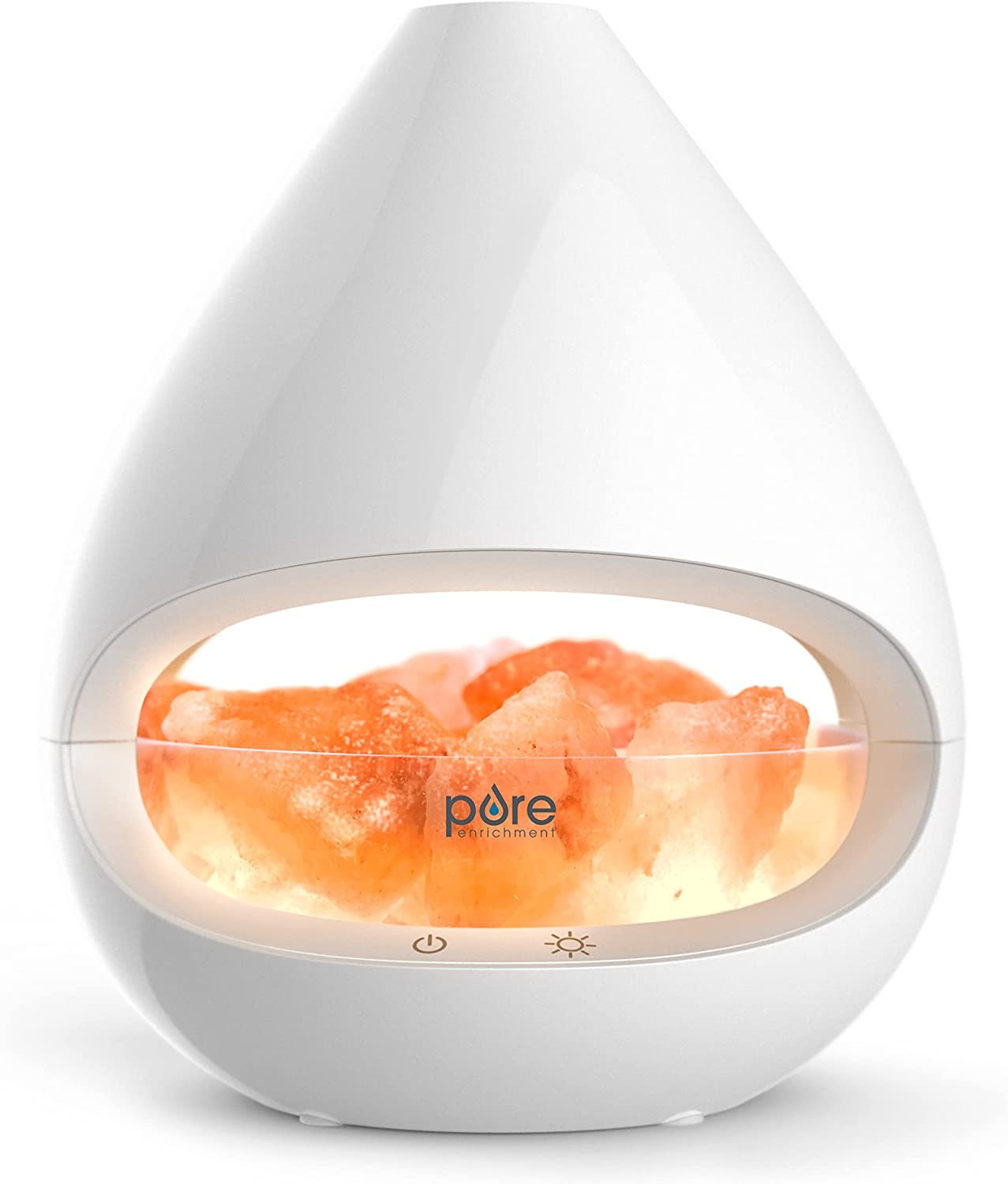 Pure Enrichment® PureGlow™ Crystal 2in1 Himalayan Salt Lamp