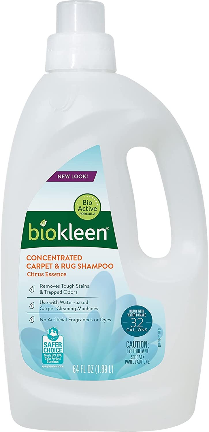 Biokleen Natural Carpet Cleaner For Machine Use and Rug Shampoo Carpet