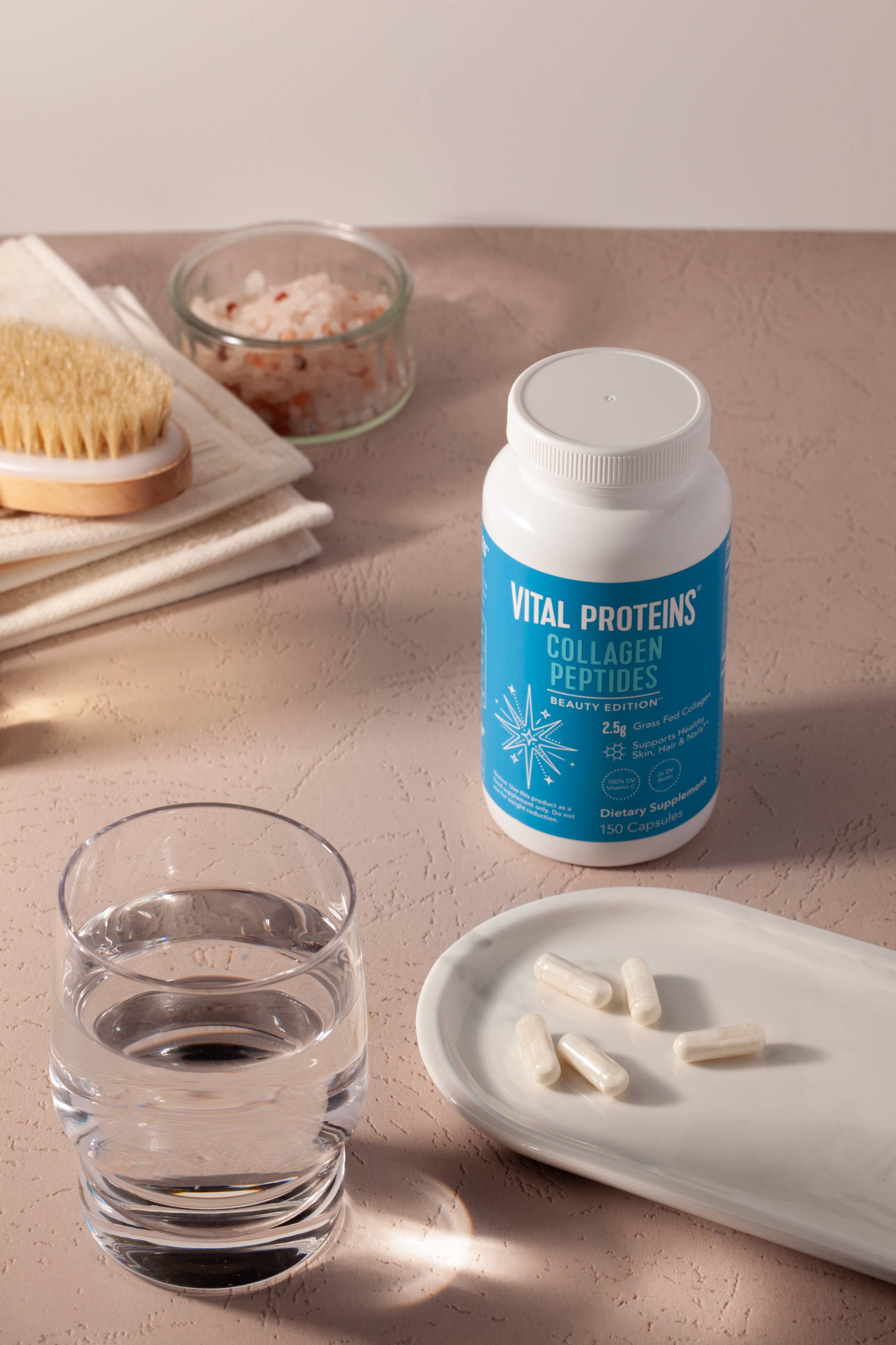 Vital Proteins Collagen Peptides + Beauty Capsules, 150 Count Best