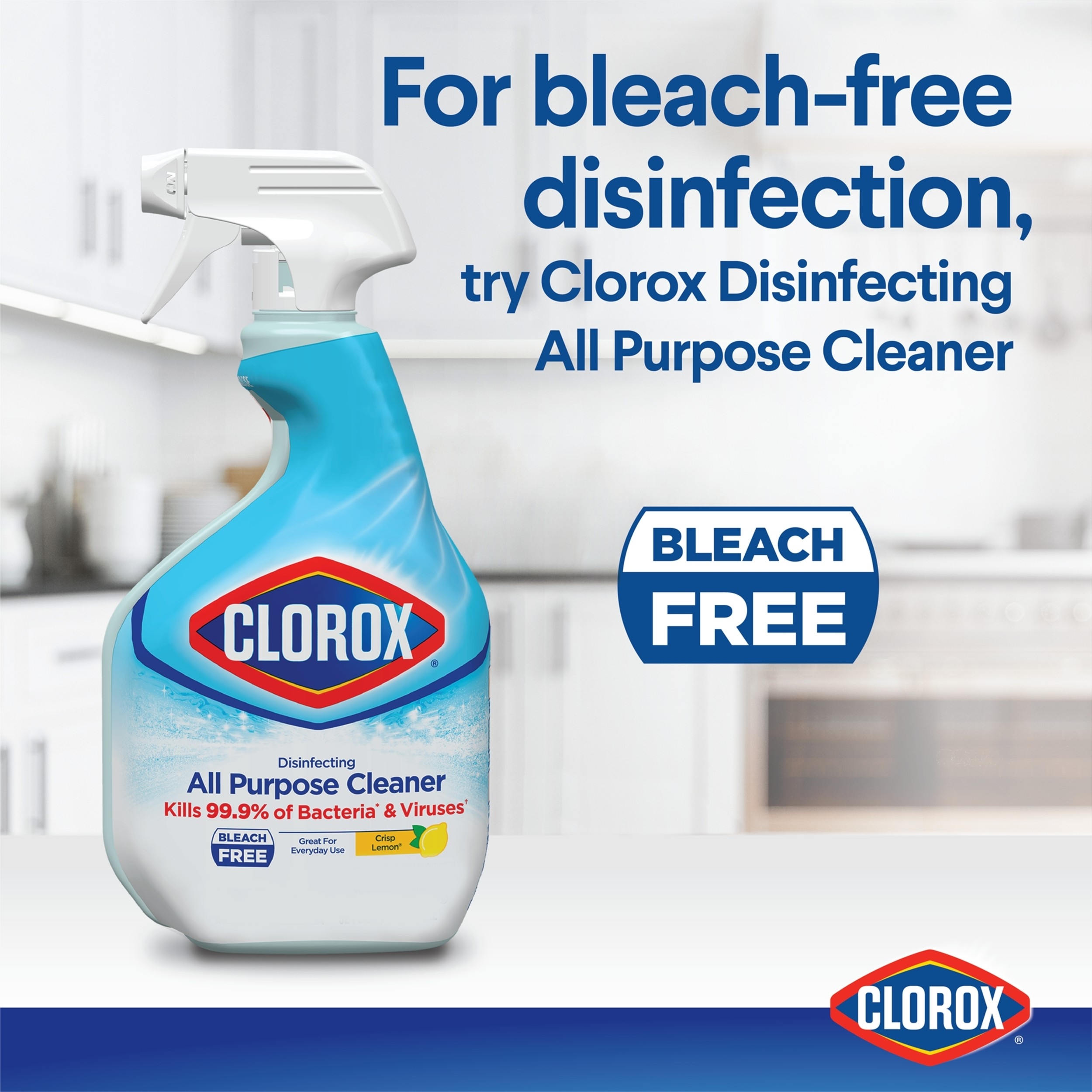 Clorox Bathroom Foamer with Bleach, Spray Bottle, Original, 30 oz