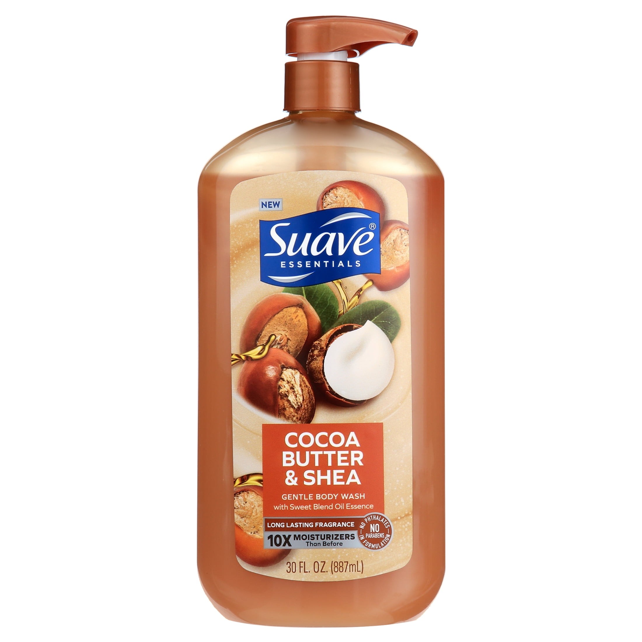 Suave Essentials Gentle Body Wash, Cocoa Butter & Shea, 30 oz Best