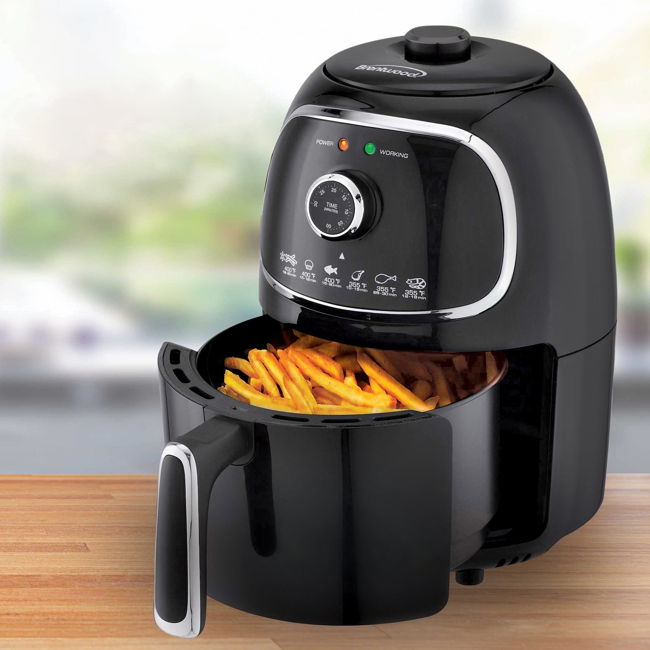 Masterchef Digital Air Fryer, 4.75 Qt Compact Energy Saving Low