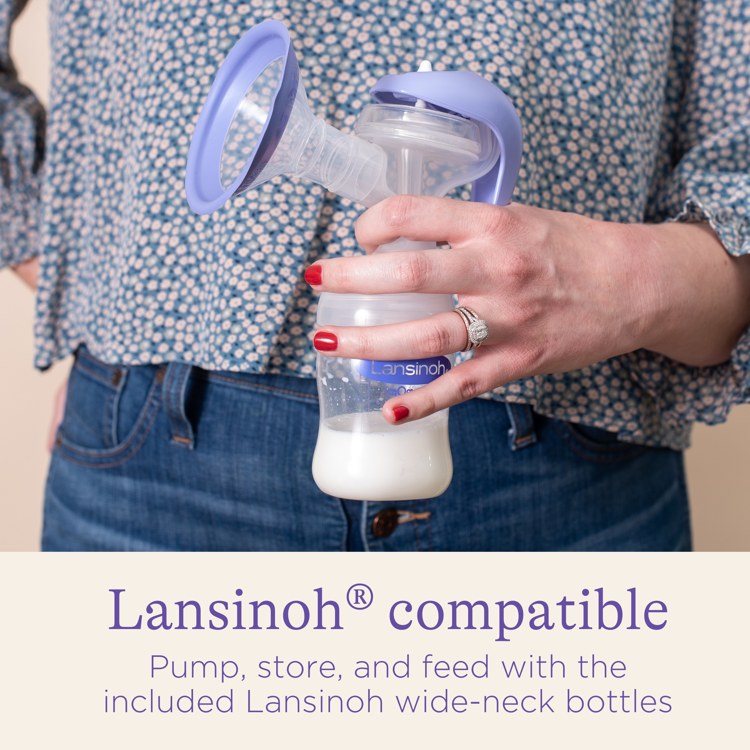 Lansinoh Manual Breast Pump, Hand Pump for Breastfeeding Best Deals and Price History at