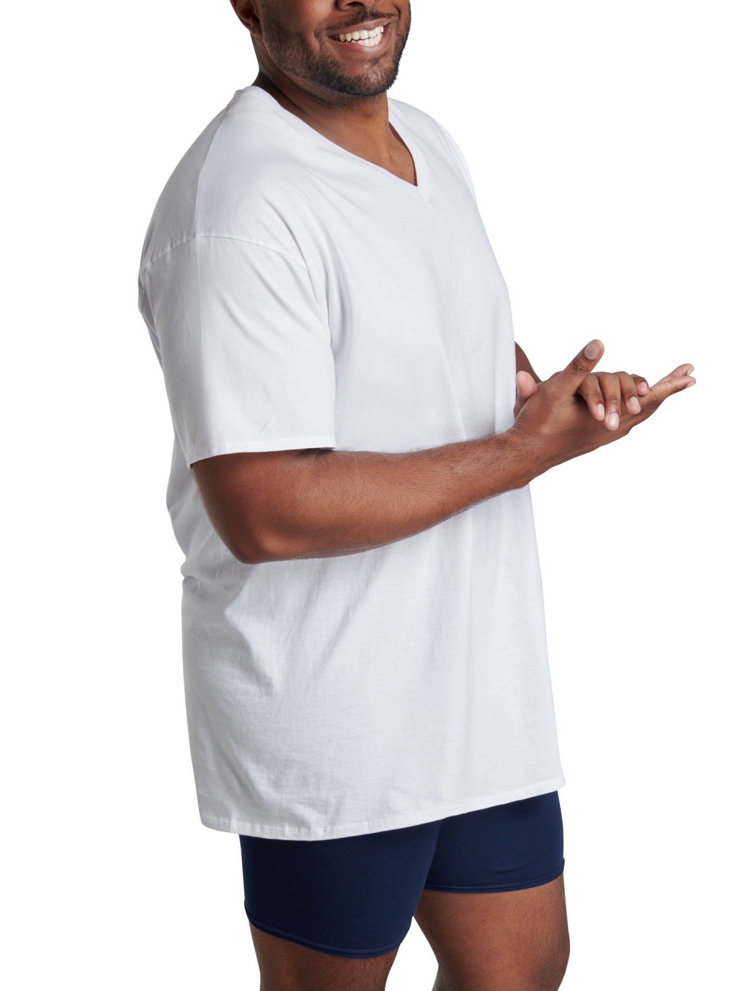 Fruit of the Loom Tall Men's VNeck Undershirts, 6Pack Best Deals and