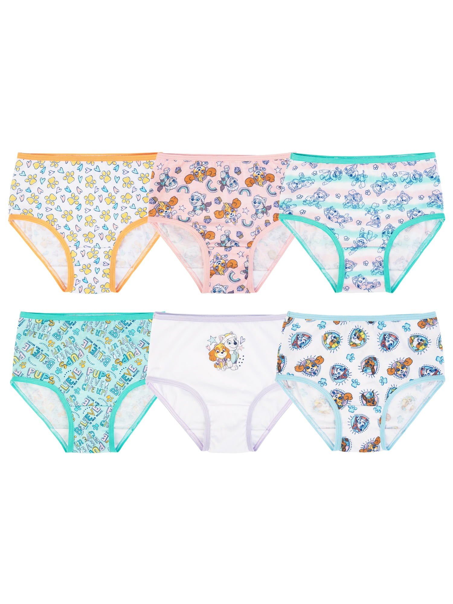 Peppa Pig Toddler Girl Briefs 7-Pack, Sizes 2T-4T