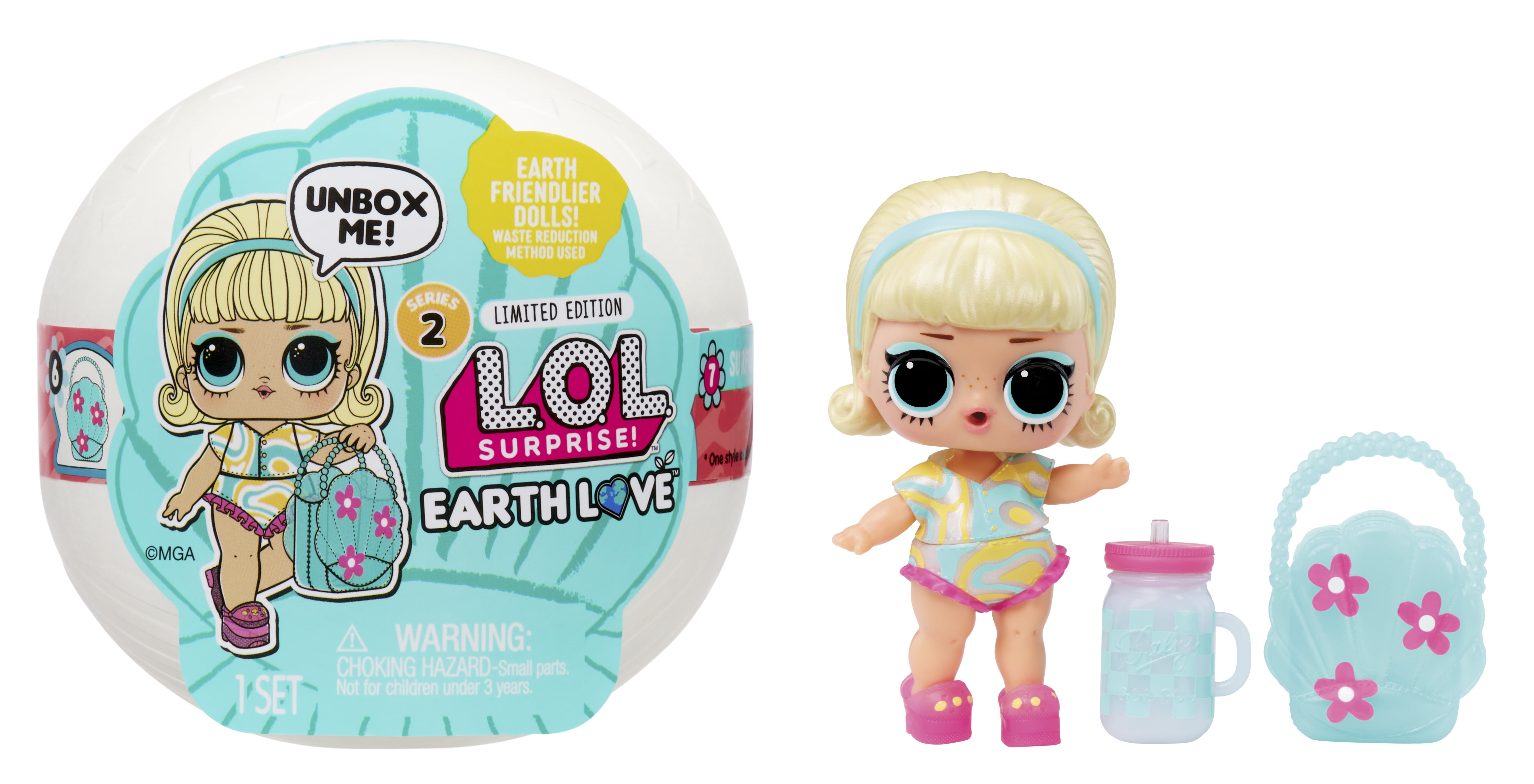Mejores ofertas e historial de precios de L.O.L. Surprise! Earth Love Dolls  with 7 Surprises, Earth Day Doll, Made with Re-Purposed Plastic,  Accessories, Limited Edition Doll, Collectible Doll, Paper Packaging en