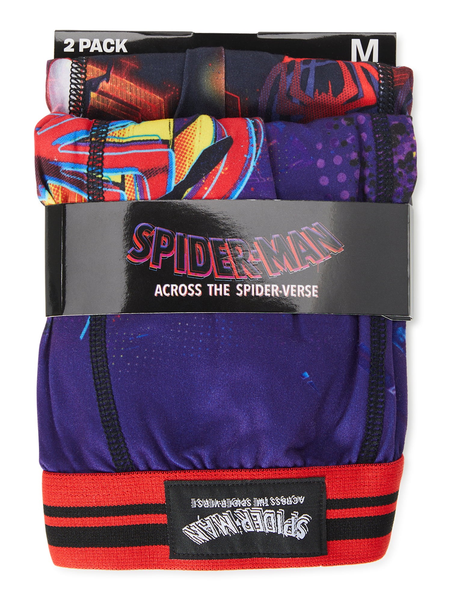 Mejores ofertas e historial de precios de Spider-Man: Across the Spider- Verse Men's Boxer Briefs, 2-Pack, Sizes S-2XL en
